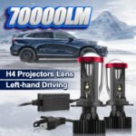 2pcs Vehicle Headlight Bulb