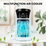 Air Conditioner Humidifier with Cooling Light Fan