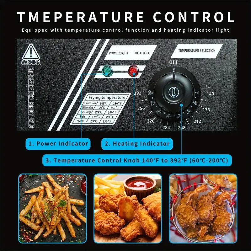 Deep fryer for Home and Restaurant2