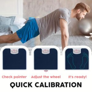 Dual Scale Analog Bathroom Weight Scale3