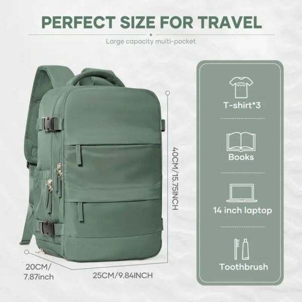 Flight Friendly Travel Backpack