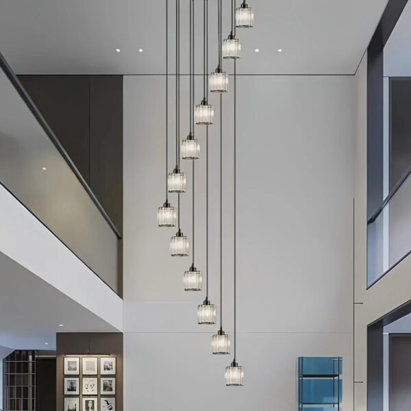 Modern Crystal Chandelier for Living Room