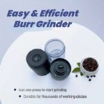 Portable Electric Burr Coffee Grinder