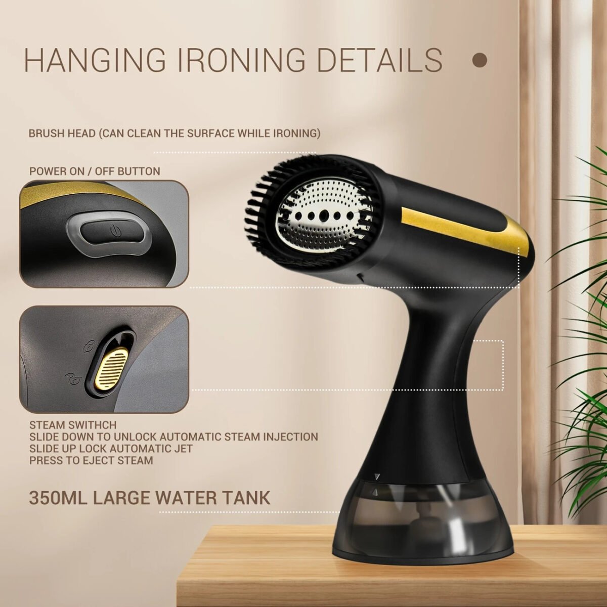 Travel Friendly Garment Steamer