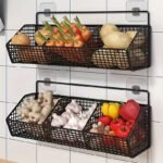 2 Tier Wall Mounted Metal Kitchen