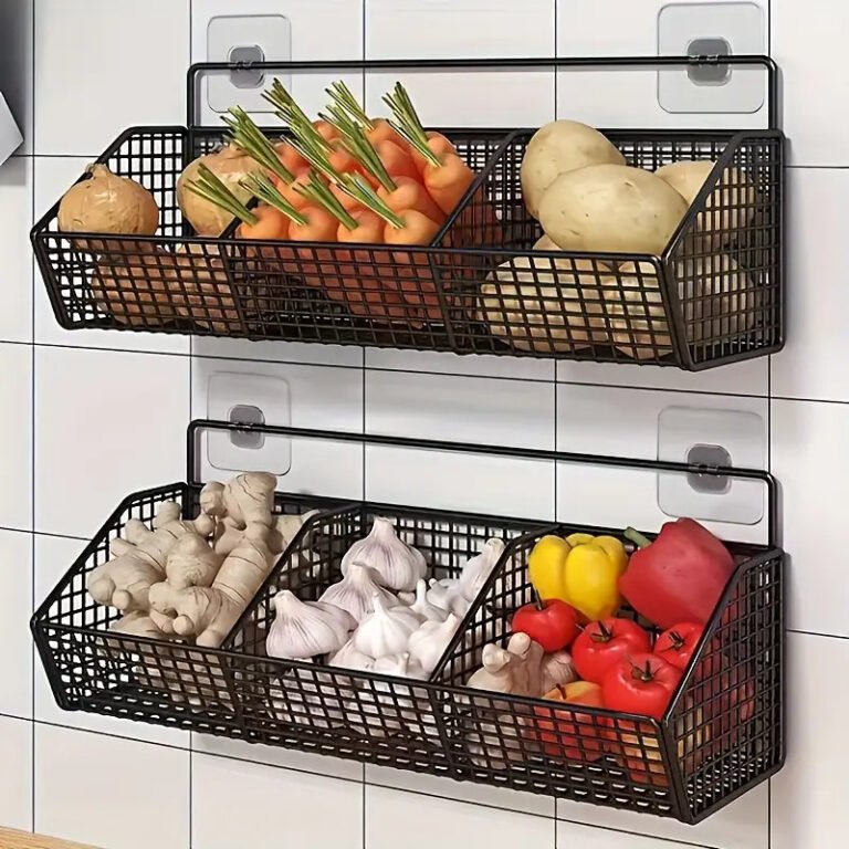 2 Tier Wall Mounted Metal Kitchen
