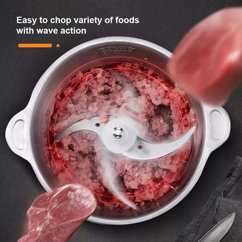 Automatic Stainless Steel Meat Grinder 3