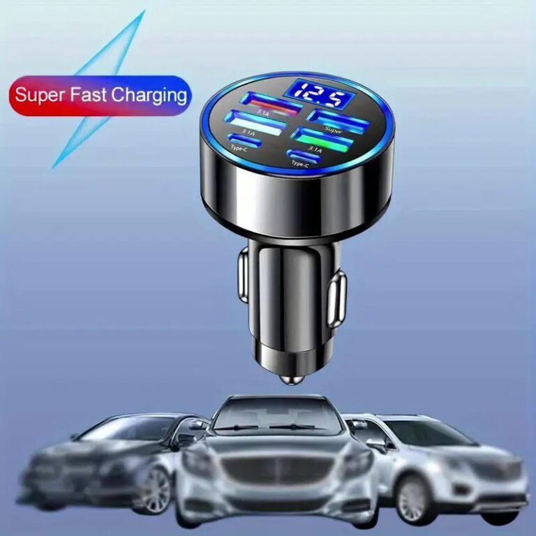 Car Charger with LED Display