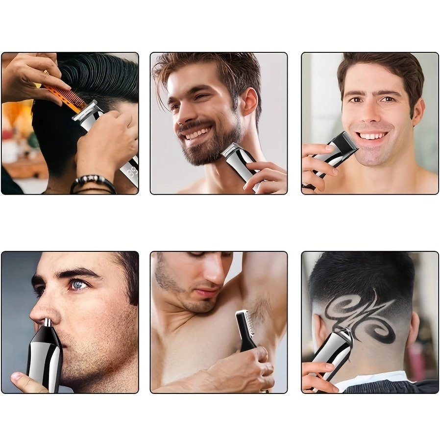 Cordless Electric Razor Kit for Men1