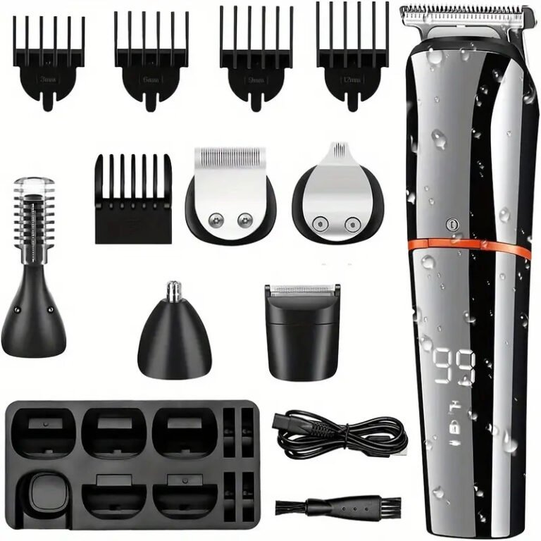 Cordless Electric Razor Kit for Men