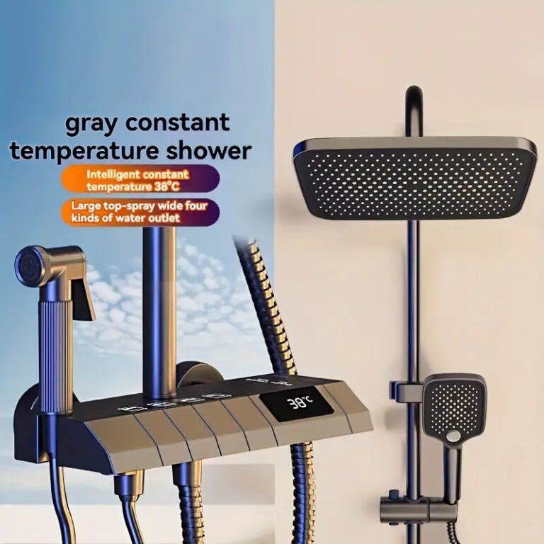 Display Shower with Spray Gun
