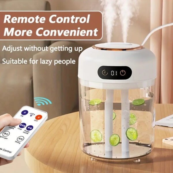 Dual spray head Humidifier LED Night Light
