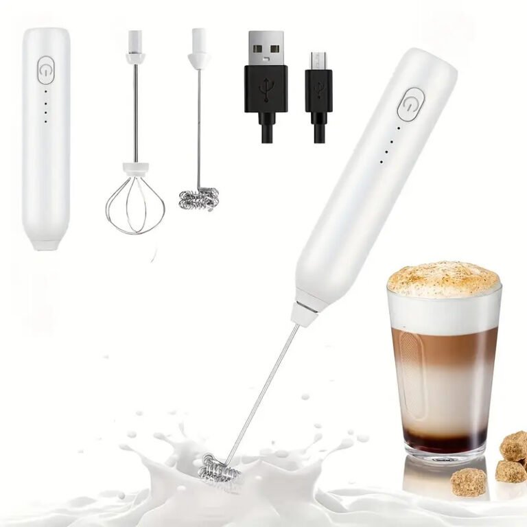 Electric Milk Frother with Stand Up Design