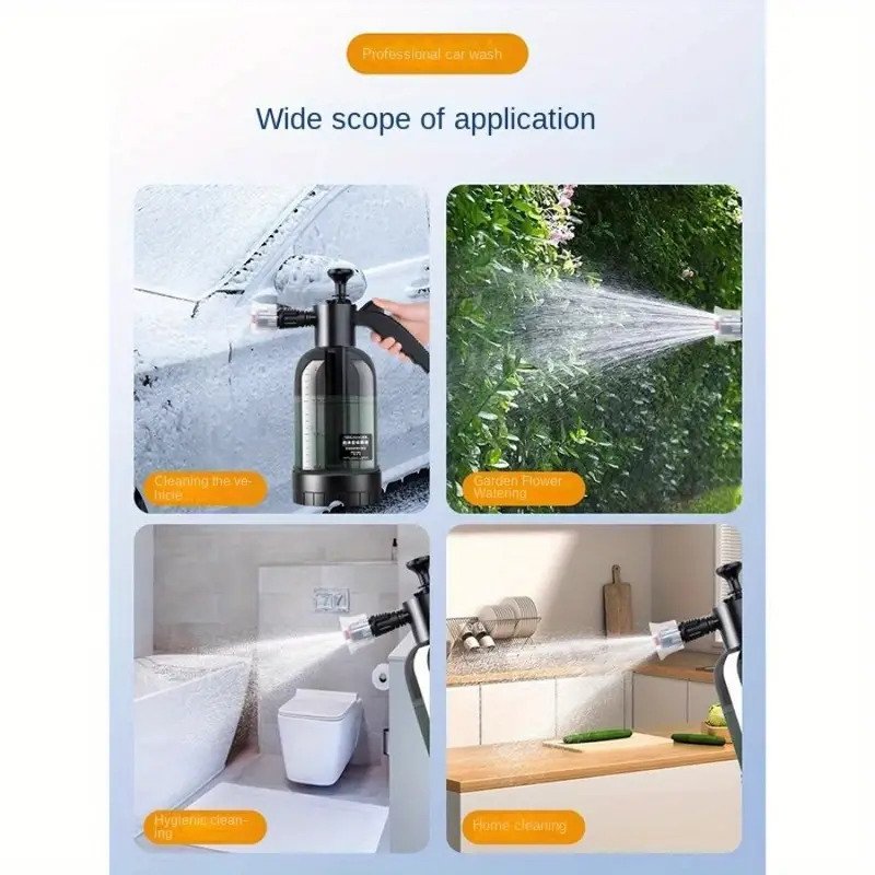 Foam Spray Bottle for Car Wash2