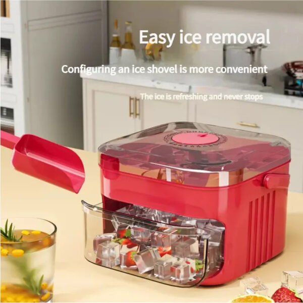 German Style Press Ice Cube Tray