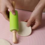 Green Silicone Rolling Pin