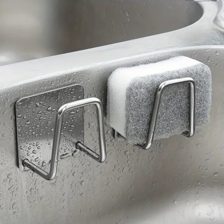 Kitchen Sink Shelves Wall Hooks