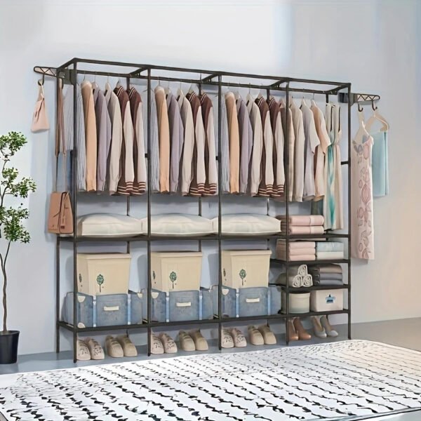 Metal Clothes Hanging Stand