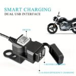 Motorcycle Handlebar USB Charger
