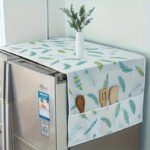 Refrigerator Dust Cover with Pocket