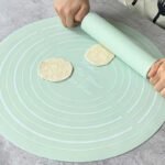 Rolling Pin And Silicone Pastry Mat
