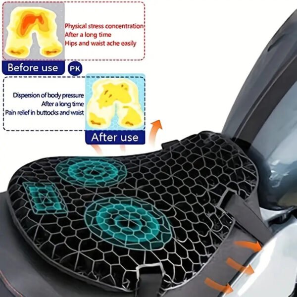 Silicone Motorcycle Seat Cushion