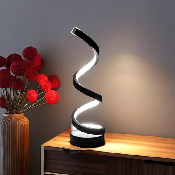 Spiral Table Lamp to Home