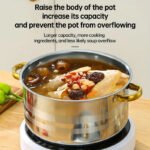 Stainless Steel Cookware with Lids