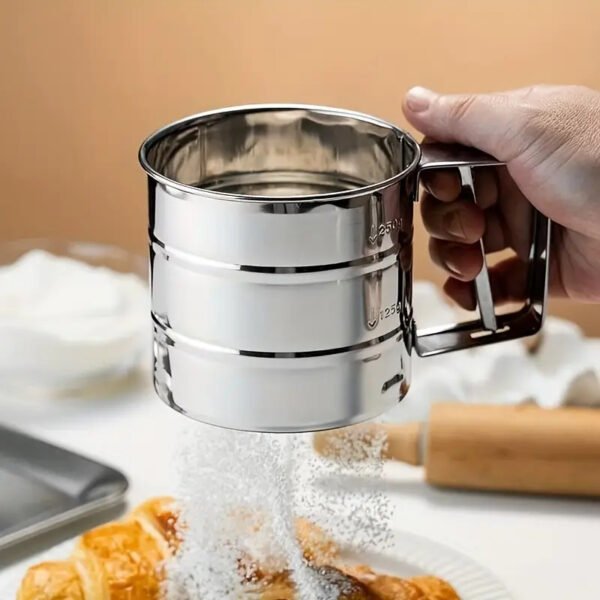 Steel Flour Sifter Sugar Dusting