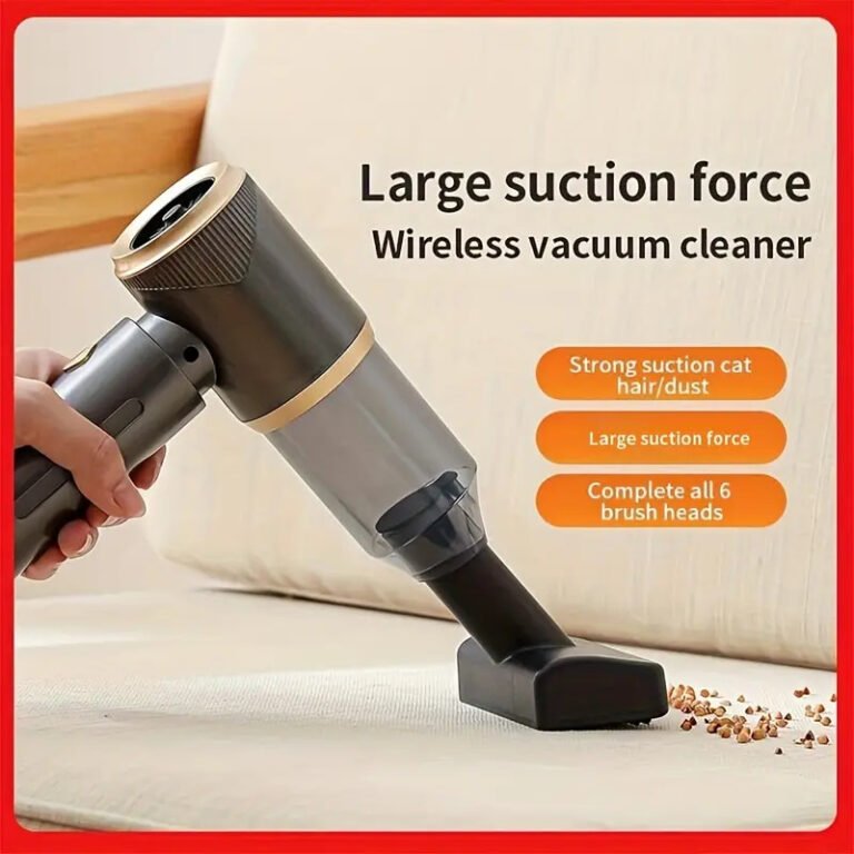 Vacuum Cleaner with USB Rechargeable