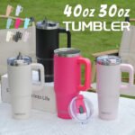 WATERSY Tumbler With Handle and Straw
