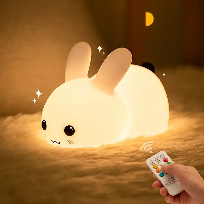 1 Jade Rabbit Silicone Night Light
