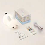 1 Jade Rabbit Silicone Night Light