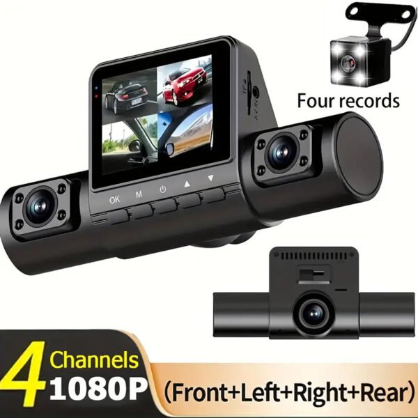 1080P HD Dash Camera with LED Display
