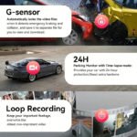 1080P HD Dash Camera with LED Display