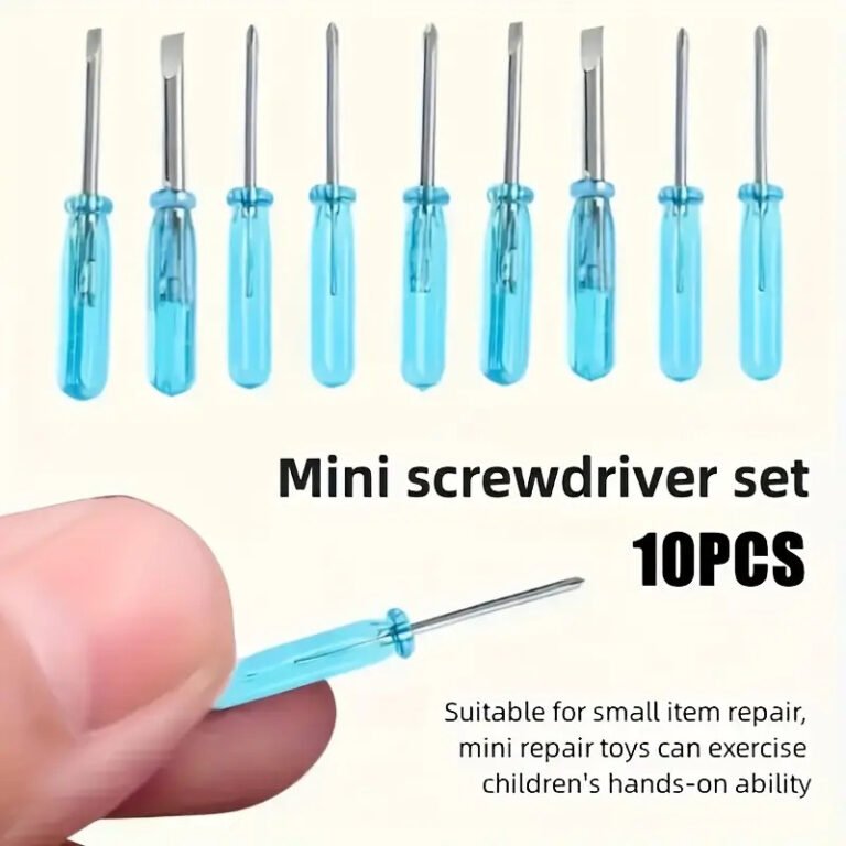 10pcs Blue Mini Screwdriver Set