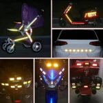 10pcs Car Bumper Reflective Stickers