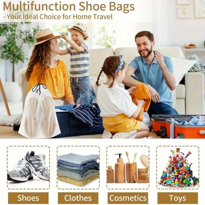 10pcs Shoe Bags for Travel