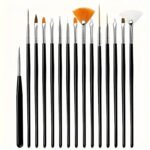 15pcs Fine Detail Paint Brush Set