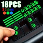 18pcs luminous Car Window Stickers