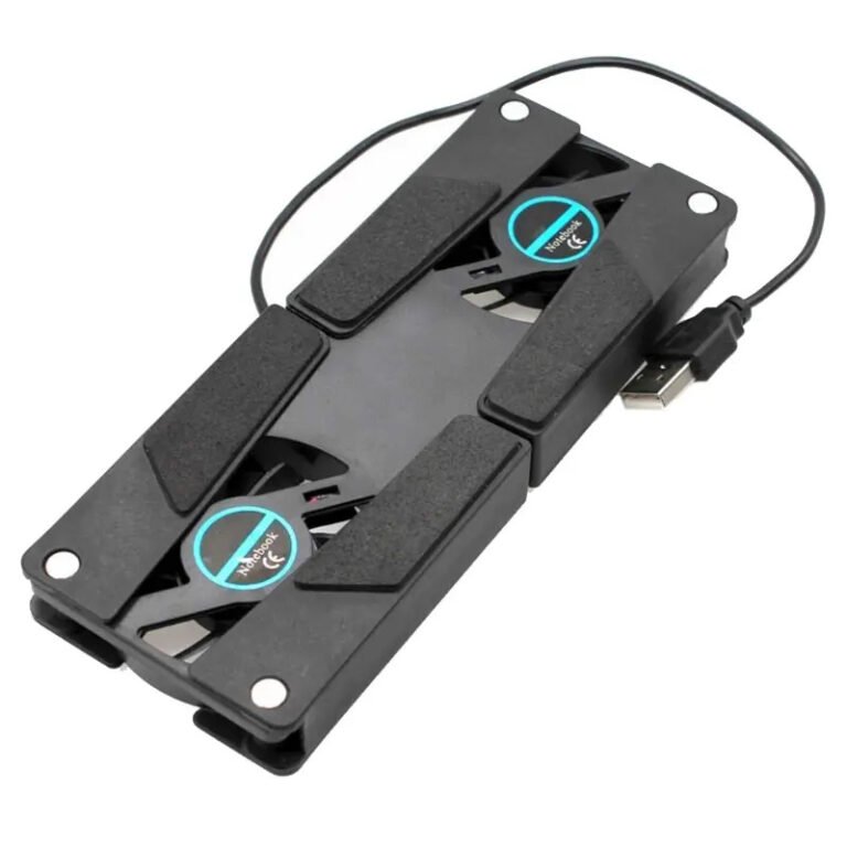 1pc Dual Fan Laptop Stand