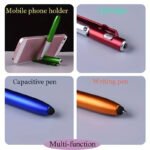 1pc Foldable Ballpoint Pen Stylus