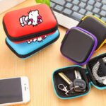 1pc Headphone Charger Cable Organizer Bag