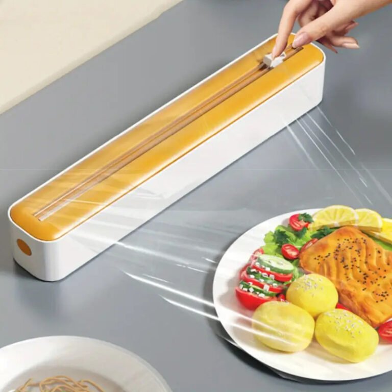 1pc Kitchen Plastic Wrap Cutter