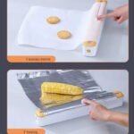 1pc Kitchen Plastic Wrap Cutter