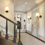 2 modern wall lamps