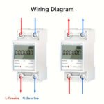 220V Mounted Electric Energy Meter