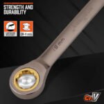 Black Nickel Alloy Ratchet Wrench