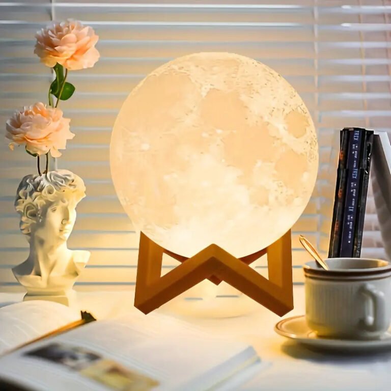 3D Moon Night Light