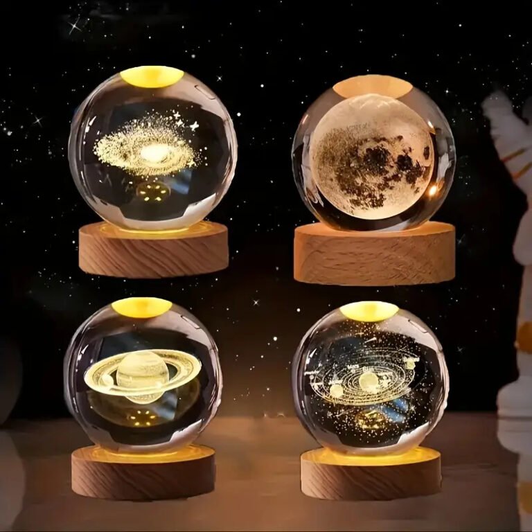 3D Solar System Crystal Ball